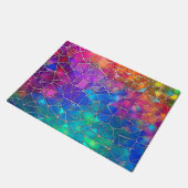 Paillasson Motif arc-en-ciel en verre tendu (Incliné)