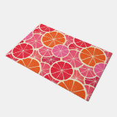 Paillasson Motif aux agrumes d'orange et de pamplemousse (Incliné)