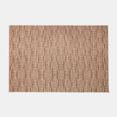 Paillasson Motif Bubble Knit Stitch par Shirley Taylor (Devant)