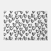 Paillasson Motif cardiaque de peinture AVC (Devant)