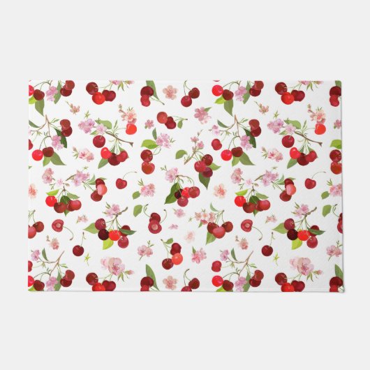 Paillasson Motif Cerise 1 (Devant)