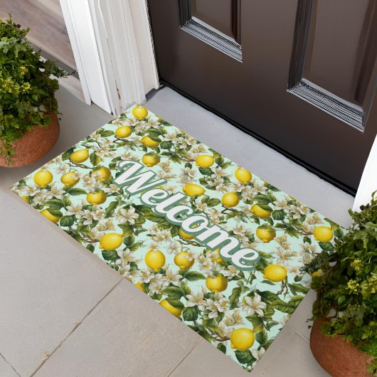 Paillasson Motif Citrons
