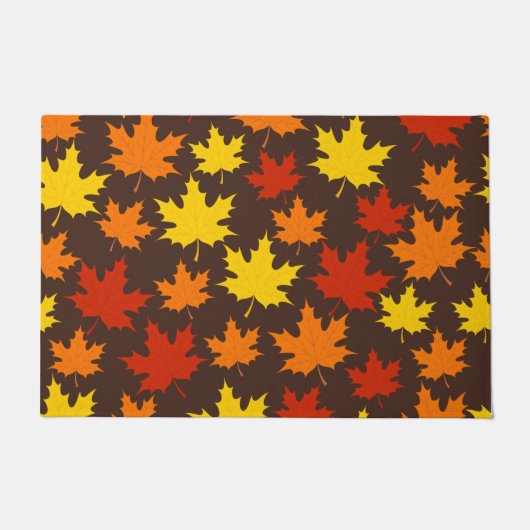 Paillasson Motif coloré de l'automne (Devant)