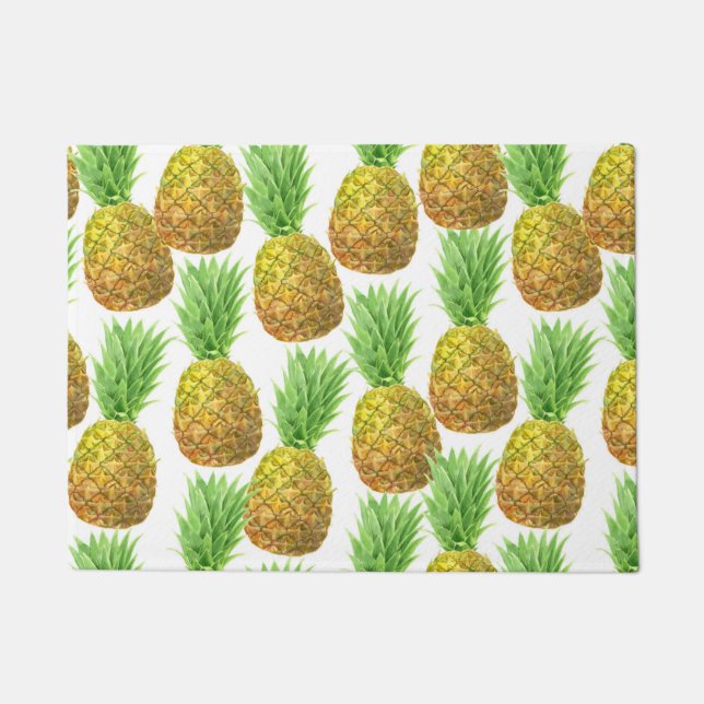 Paillasson Motif d'aquarelle ananas (Devant)