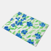 Paillasson Motif d'aquarelle Bluberries (Incliné)