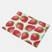 Paillasson Motif d'aquarelle de fraises (Incliné)