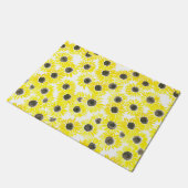 Paillasson Motif d'aquarelle des tournesols (Incliné)