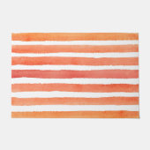 Paillasson Motif de bande d'aquarelle solaire (Devant)