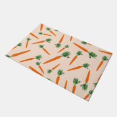Paillasson Motif de carottes orange (Incliné)