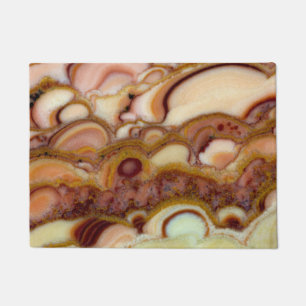 Paillasson Motif de cercle en pierre d'onyx