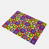 Paillasson motif de cercles (Incliné)