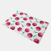 Paillasson Motif de cerise aquarelle (Incliné)