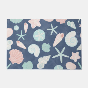 Paillasson motif de coquillages