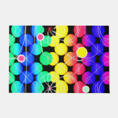 Paillasson Motif de couleurs vives (Devant)