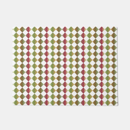 Paillasson Motif de diamant couleur Checker (Devant)