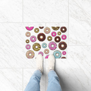 Paillasson Motif De Donuts, Donuts Colorés, Saupoudrages