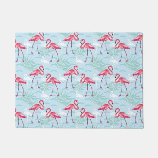 Paillasson Motif de Flamant rose (Devant)