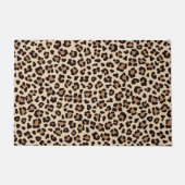 Paillasson Motif de fourrure léopard (Devant)