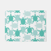 Paillasson Motif de la tortue Turquoise (Devant)