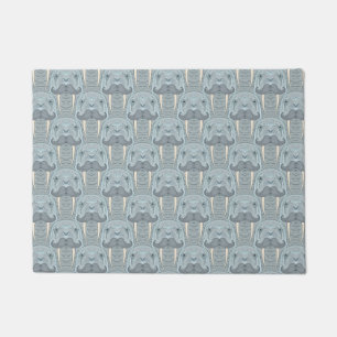 Paillasson Motif de moustache de morse