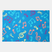 Motif de notes musicales