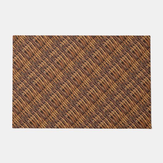 Paillasson Motif de panier d'osier (Devant)