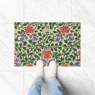 Paillasson Motif de pivoine de chinoiserie vintage Owen Jones