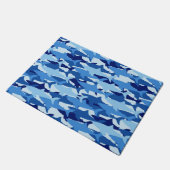 Paillasson Motif de requin bleu (Incliné)