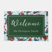 Paillasson Motif de singes joueurs du Lotus Blanc (Devant)