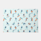 Paillasson Motif de sports d'hiver (Devant)