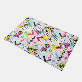 Paillasson Motif de style postmoderne Memphis (Incliné)