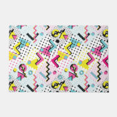 Paillasson Motif de style postmoderne Memphis (Devant)