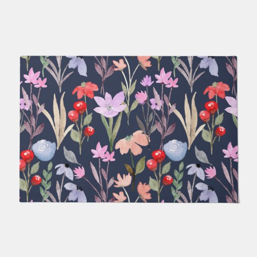 Paillasson Motif de surface Florale Mode Botanique (Devant)