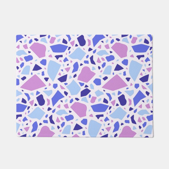 Paillasson Motif de Terrazzo coloré (Devant)