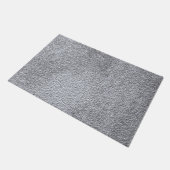 Paillasson Motif de texture en pierre gris foncé en béton (Incliné)