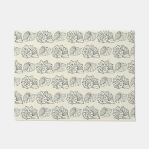 Paillasson Motif décoratif de coquilles