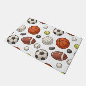 Paillasson Motif d'équipements sportifs (Incliné)