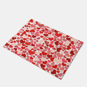 Paillasson Motif Des Coeurs, Coeurs Rouges, Amour (Incliné)