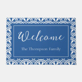 Paillasson Motif des vagues côtières - Le Lotus Blanc (Devant)