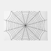 Paillasson Motif d'Halloween noir et blanc (Devant)