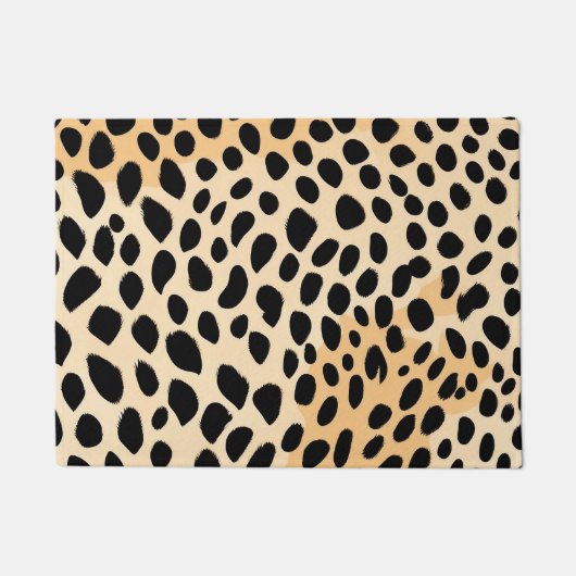 Paillasson Motif d'impression Cheetah (Devant)