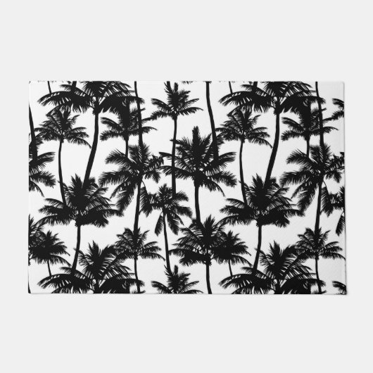 Paillasson Motif d'ombre Palm Tree (Devant)