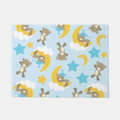 Paillasson Motif D'Ours, Mignonnes Ours, Nounours, Étoiles (Devant)