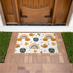 Paillasson Motif éffrayant Boho Halloween