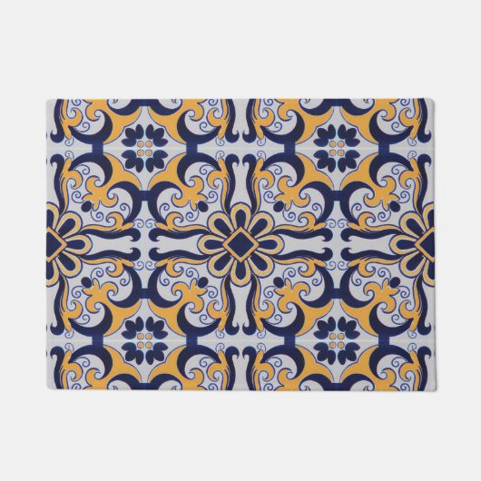 Paillasson Motif en tuiles portugaises (Devant)