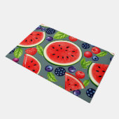 Paillasson Motif Été Baie de Pastèque (Incliné)