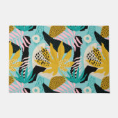 Paillasson Motif Feuille de la forêt tropicale tropicale (Devant)