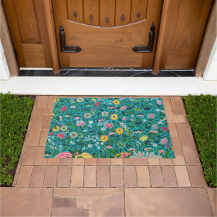 Paillasson Motif floral ornemental