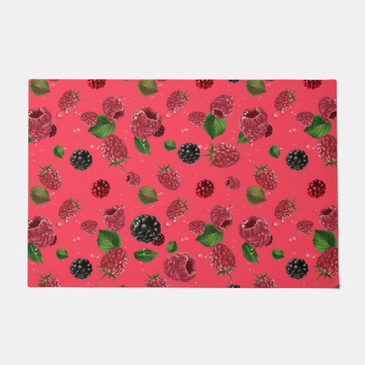 Paillasson Motif framboise (Devant)