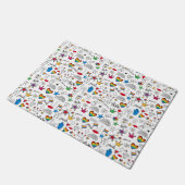 Paillasson Motif Gay pride Doodle (Incliné)